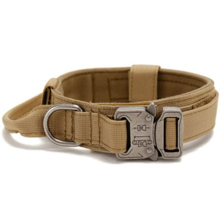 Camo Tactical Collar BonaceBoutique Khaki M Collar(36-48cm) 