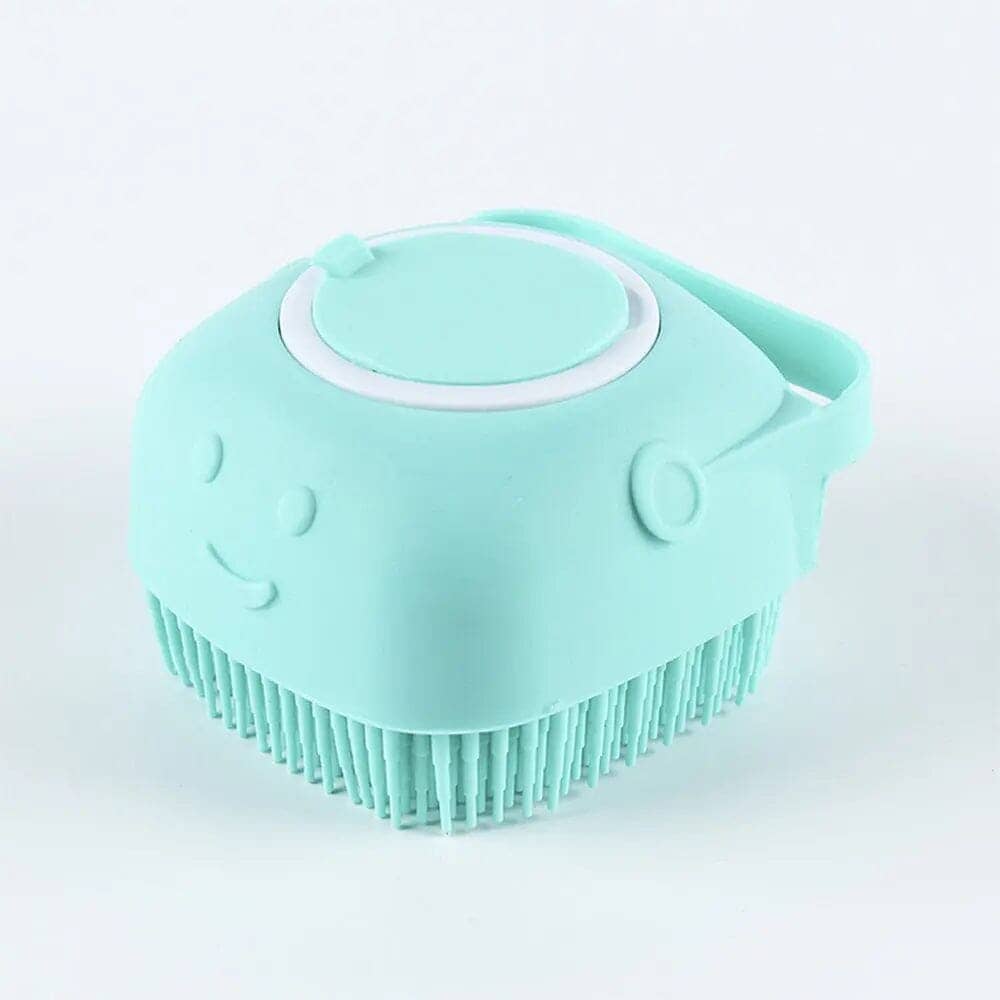 Dog Spa Shower Brush 0 BonaceBoutique Aquamarine 