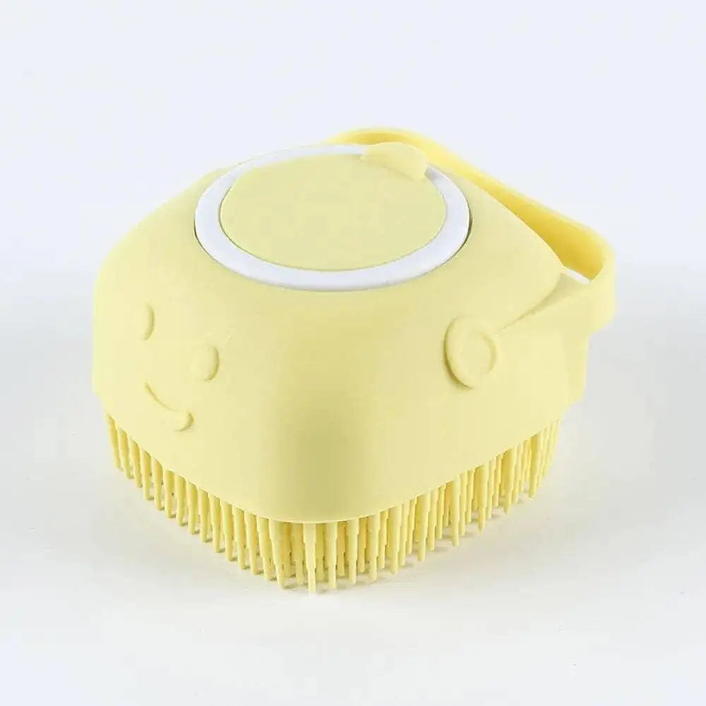 Dog Spa Shower Brush 0 BonaceBoutique Yellow 