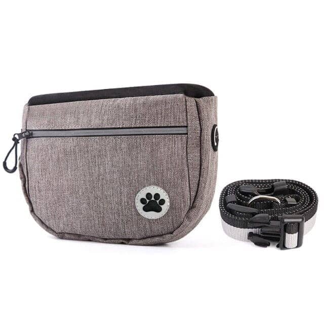 Dog Training Pouch 0 BonaceBoutique Steel Grey 