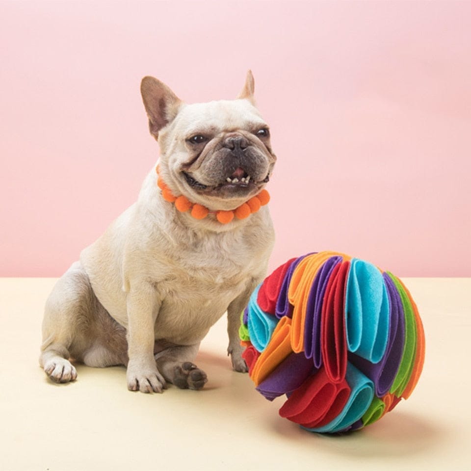 Interactive Dog Snuffle Ball 0 BonaceBoutique 