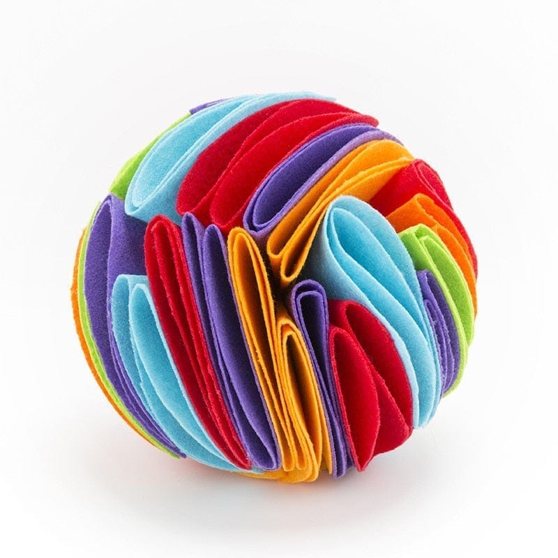 Interactive Dog Snuffle Ball 0 BonaceBoutique Rainbow S (15cm) 