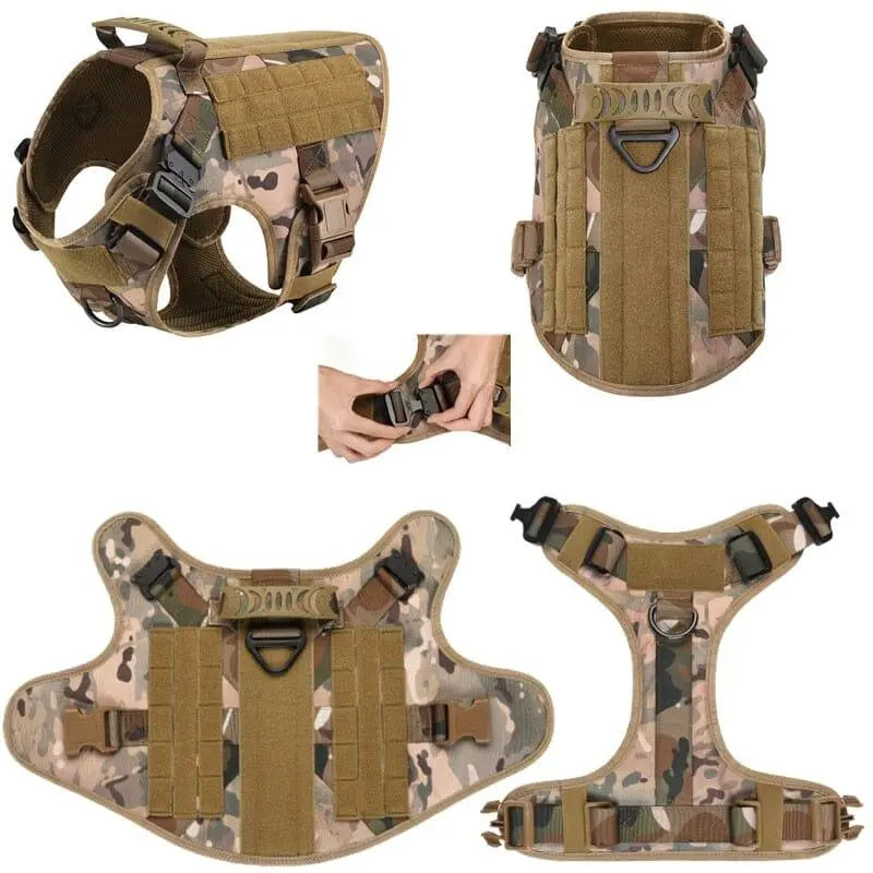 Tactical harness outlet vest