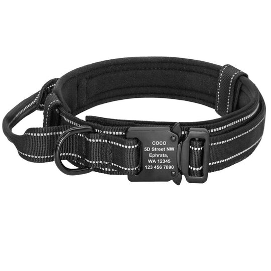 Personalized Collar With Control Handle