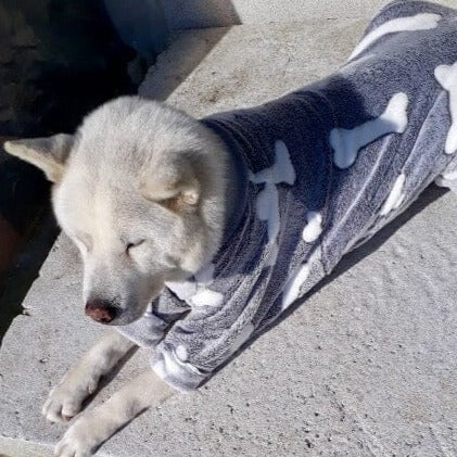 Polar Fleece Dog Pajamas 0 BonaceBoutique 