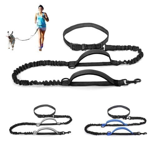 Retractable Hands Free Dog Leash 0 BonaceBoutique 