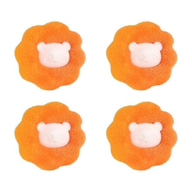 Reusable Hair Remover Laundry Ball 0 BonaceBoutique 4 (Orange) 