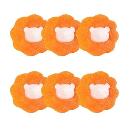 Reusable Hair Remover Laundry Ball 0 BonaceBoutique 6 (Orange) 